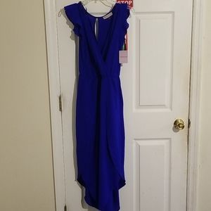 Blue Casual Pants Outfit